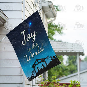 The Lord Has Come! Double Sided House Flag