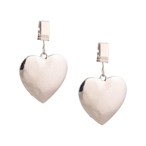 Evergreen Metal Flag Clip - Heart