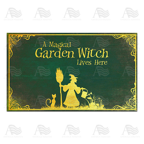 Garden Witch Doormat