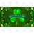 St. Patrick's Day Shamrock Doormat