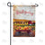 Small Wagon Of Gourds Double Sided Garden Flag
