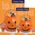 Halloween Candy Bucket Double Sided Flags Set (2 Pieces)