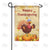 Comical Thanksgiving Turkey Double Sided Garden Flag