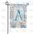 Old Fashion Flowers Monogram Double Sided Garden Flag