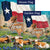 Texas, The Lone Star State Double Sided Flags Set (2 Pieces)