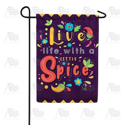 Spice Up Your Life! Double Sided Garden Flag