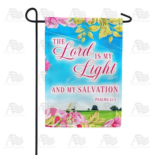 The Lord Is My Light Double Sided Garden Flag