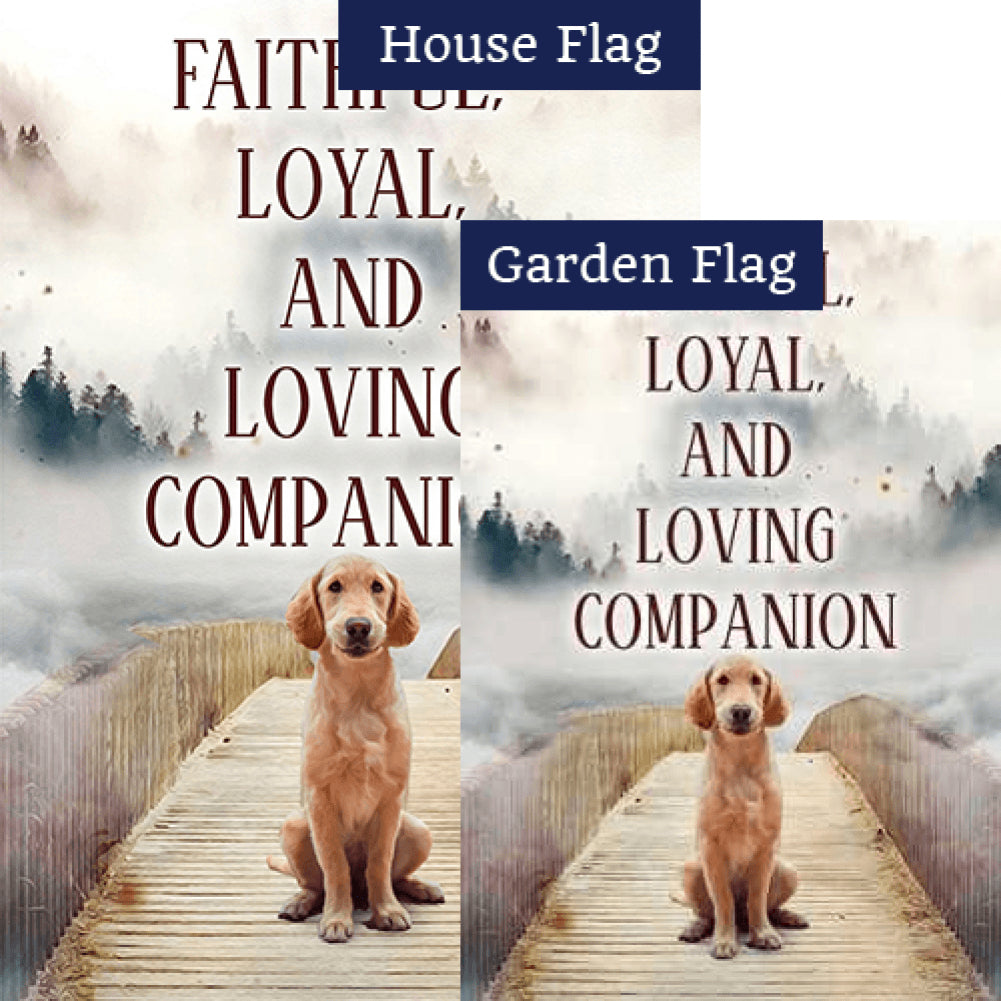 Missing My Perfect Companion Double Sided Flags Set (2 Pieces)