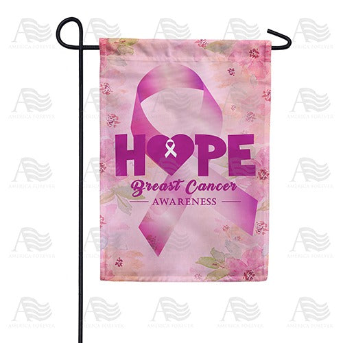 Breast Cancer Awareness Double Sided Garden Flag