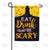 Eat, Drink And Be Scary Double Sided Garden Flag