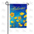 Buttercups Welcome Watercolor Double Sided Garden Flag
