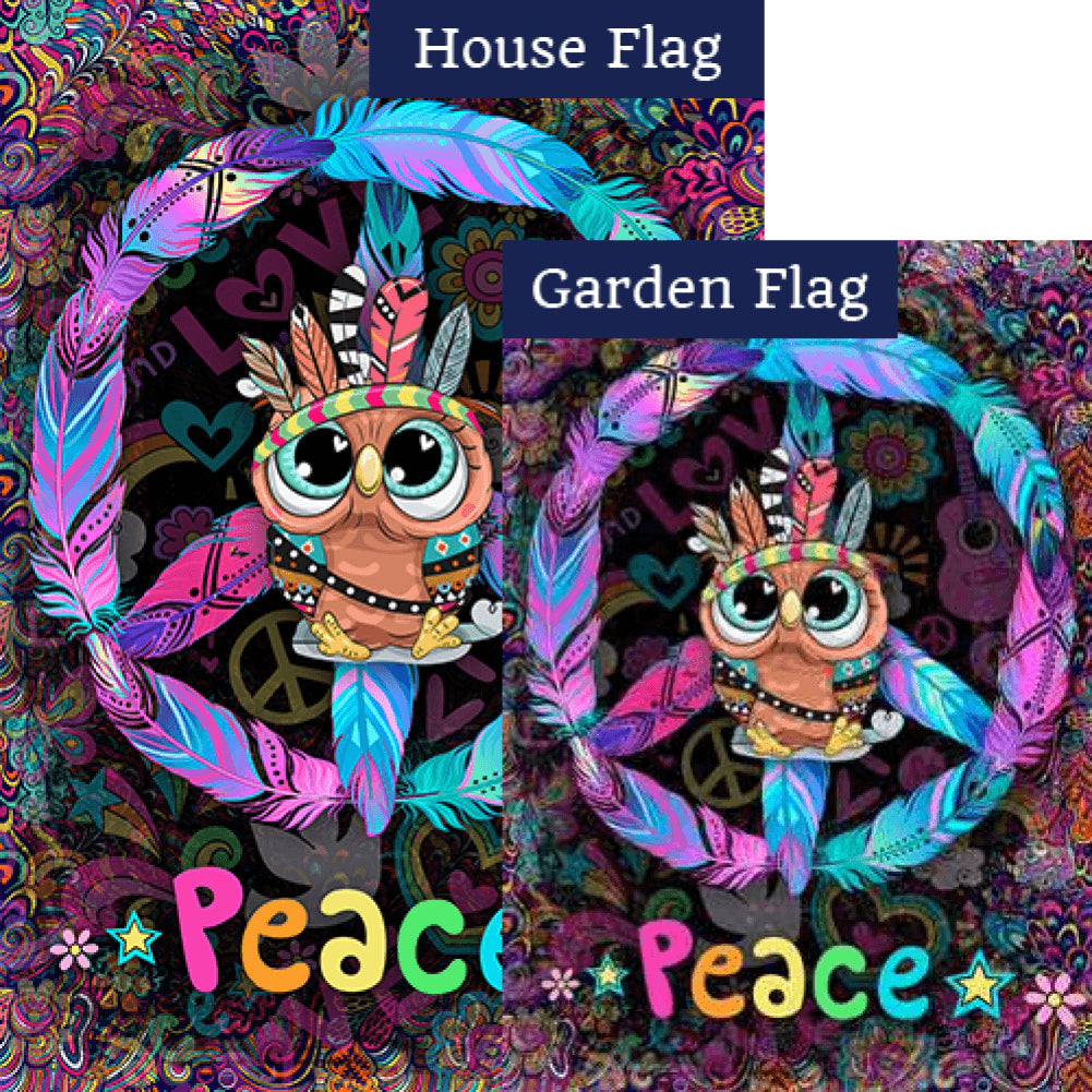 It's Hip To Be Wise Double Sided Flags Set (2 Pieces)