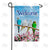 Parakeet Welcome Double Sided Garden Flag