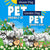 Pet Friendly Zone - Cartoon Double Sided Flags Set (2 Pieces)