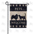 Pets Welcome Double Sided Garden Flag