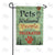 Pets Welcome Sign Double Sided Garden Flag
