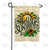 Radiant Sunflower Greetings Double Sided Garden Flag