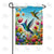 Enchanted Garden Hummingbird Double Sided Garden Flag