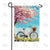 Cherry Blossom Bicycle Bliss Double Sided Garden Flag
