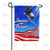American Patriotic Eagle Double Sided Garden Flag
