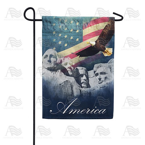 We the People Double Sided Garden Flag