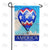 America the Beautiful Balloon Double Sided Garden Flag