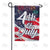 4th Of July Fireworks Double Sided Garden Flag