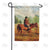Cowboy And Horse Double Sided Garden Flag