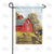 Chickens by the Barn Double Sided Garden Flag