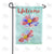Patriotic Petals Welcome Double Sided Garden Flag