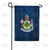 Maine State Wood-Style Double Sided Garden Flag