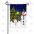 Snowman Christmas Tree Double Sided Garden Flag