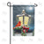 Winter Lamp Warmth Double Sided Garden Flag