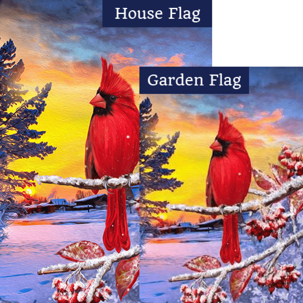 Bitter Cold Day Flags Set (2 Pieces)