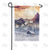 Winter In The Mountains Double Sided Garden Flag