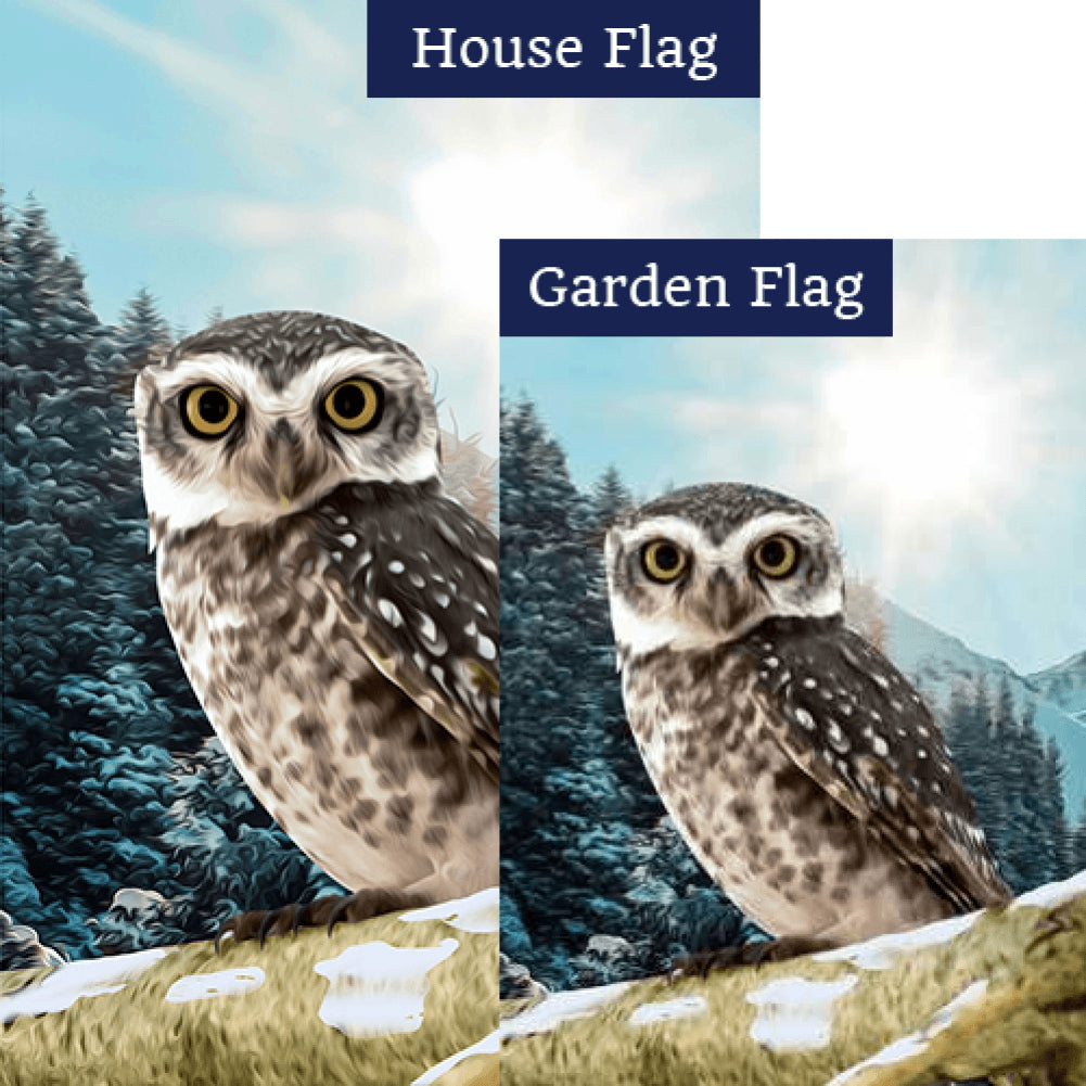 Winter Morning Flags Set (2 Pieces)