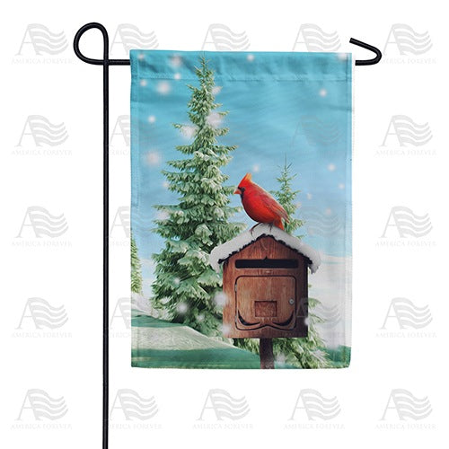 Winter Delivery Double Sided Garden Flag