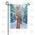 Owl's Winter Perch Double Sided Garden Flag