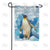 Penguin On Glacier Double Sided Garden Flag