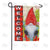 Christmas Gnome Double Sided Garden Flag
