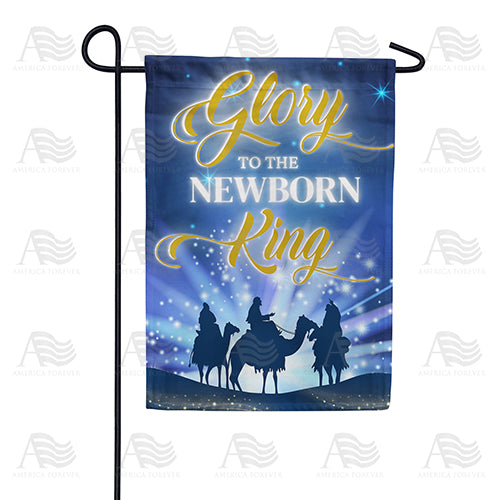 The King's Glorious Birth Double Sided Garden Flag