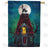 The Witch's Cat Double Sided House Flag