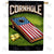 American Flag Cornhole Game Double Sided House Flag