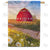 American Spring Barn Double Sided House Flag