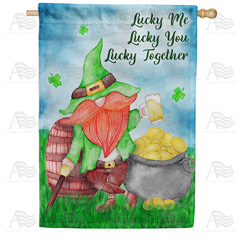 Lucky Together Double Sided House Flag