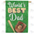 Best Dad Baseball Double Sided House Flag