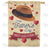 Fedora And Hearts Double Sided House Flag