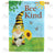 Bee Kind Gnome Double Sided House Flag