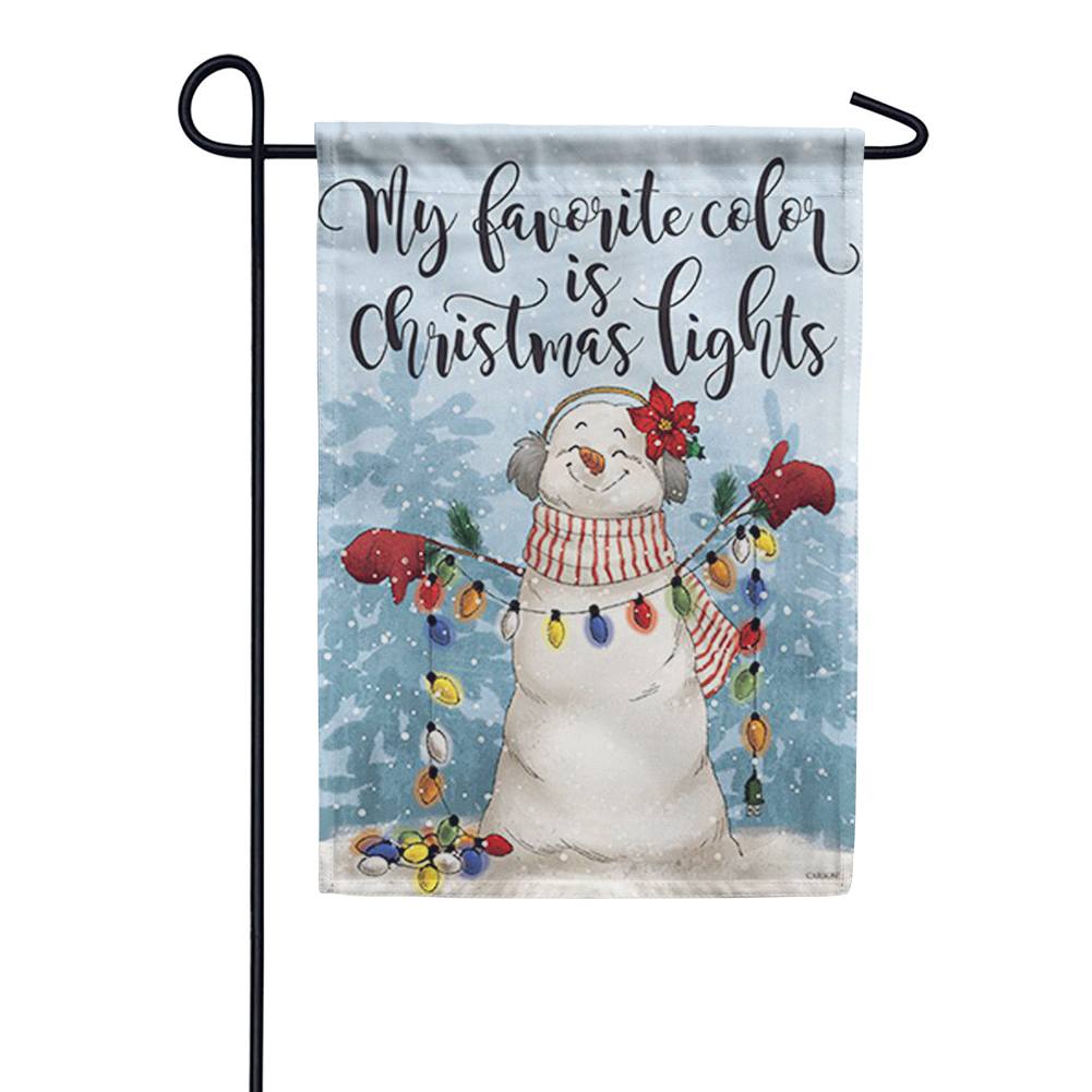 Favorite Color Double Sided Garden Flag