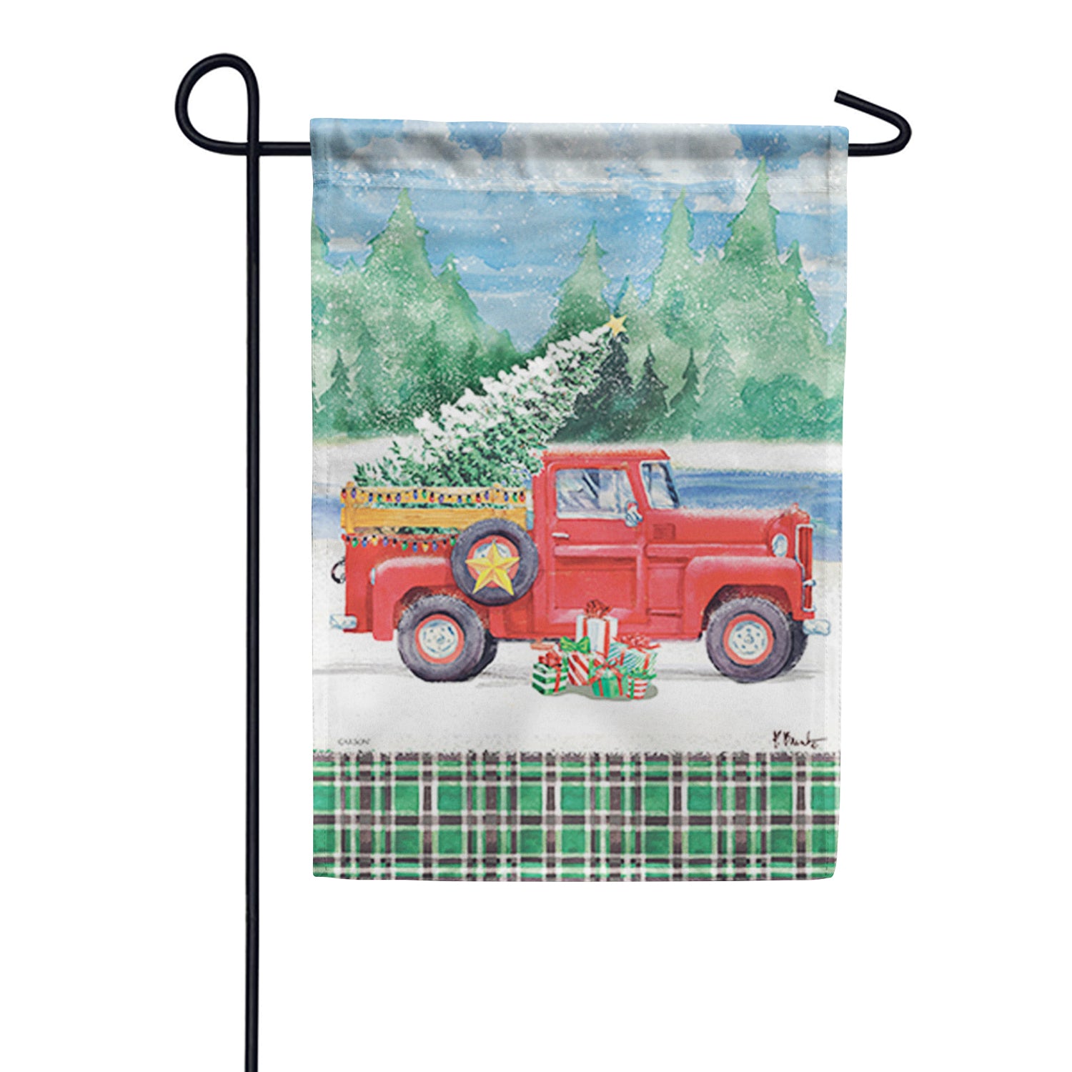 Holiday Traditions Garden Flag